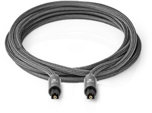 Nedis CATB25000GY50 Toslink-Kabel (5m) grau