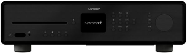 Sonoro MAESTRO CD-Receiver mit Internetradio schwarz matt/schwarz