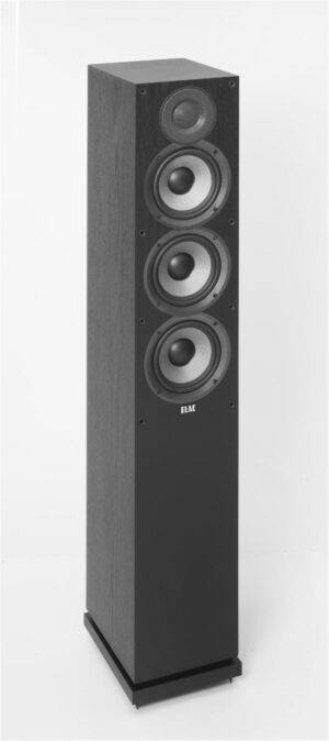 Elac Debut F5.2 /Stück Stand-Lautsprecher schwarz dekor