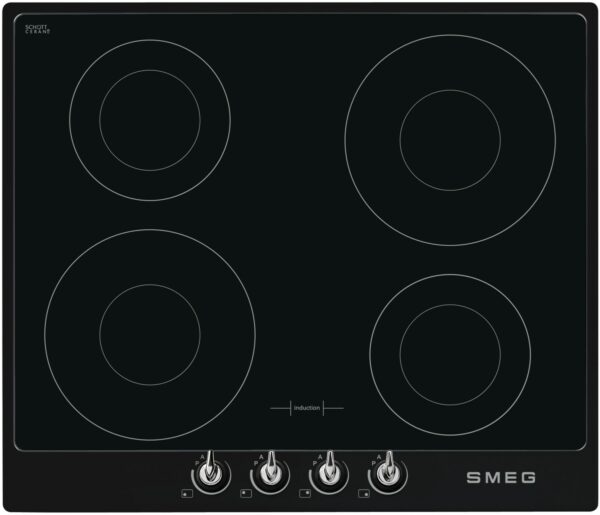 Smeg SI964NM Autark-Induktionskochfeld schwarz