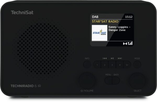 Technisat Techniradio 6 IR Kofferradio schwarz