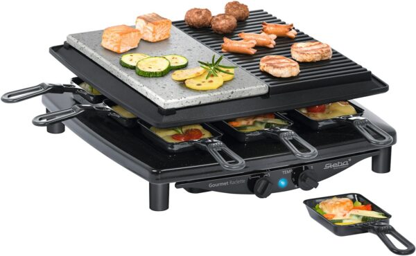 Steba RC 4 Plus Raclette schwarz