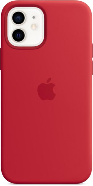 Apple Silikon Case mit MagSafe (PRODUCT)RED für iPhone 12/12 Pro rot