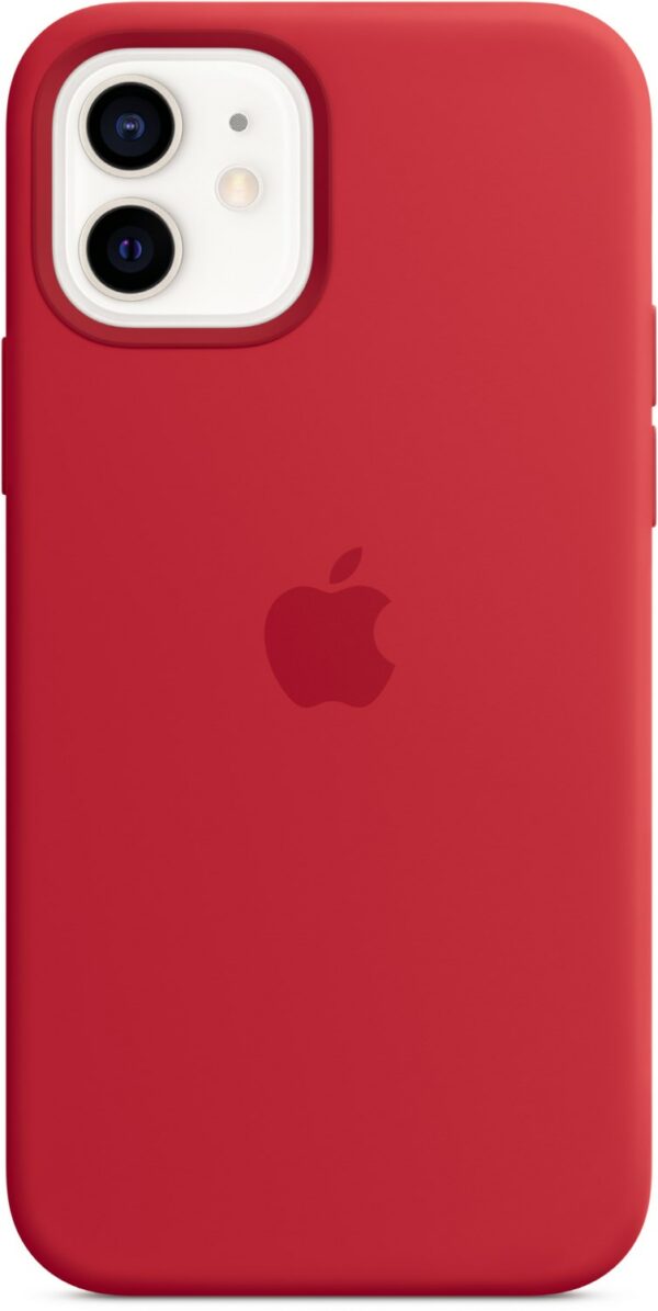 Apple Silikon Case mit MagSafe (PRODUCT)RED für iPhone 12/12 Pro rot