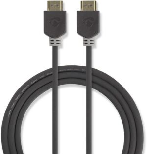 Nedis CVBW35000BK10 HDMI-Kabel (1m) anthrazit