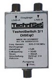 Technisat TechniSwitch 2/1 DiSEqC Schalter