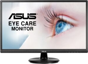 Asus VA249HE 61 cm (24") TFT-Monitor mit LED-Technik schwarz / F