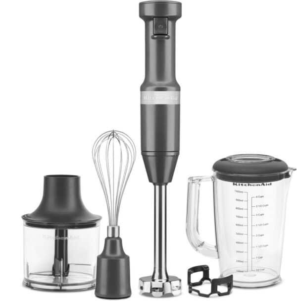 KitchenAid 5KHBBV83EMS Artisan Stabmixer medallion silber