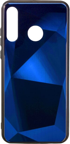 Commander Glas Back Cover DIAMOND für A202 Galaxy A20e blau