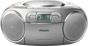 Philips AZ127/12 CD-Soundmachine silber