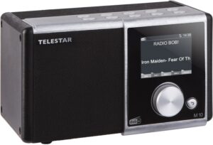 Telestar M 10 Heimradio schwarz/silber