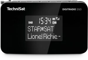 Technisat DigitRadio 2GO Taschenradio schwarz/ silber