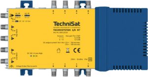 Technisat TechniSystem 5/8 NT Multischalter blau/gelb