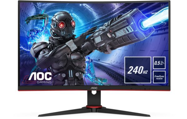 AOC C27G2ZE/BK 69 cm (27") Gaming Monitor schwarz/rot / F