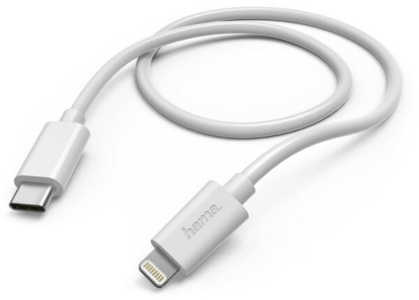 Hama Schnelllade-/Datenkabel (1m) USB Type-C>Lightning