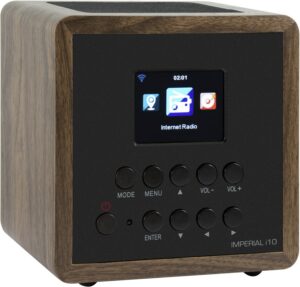 Imperial i10 Internetradio holzoptik