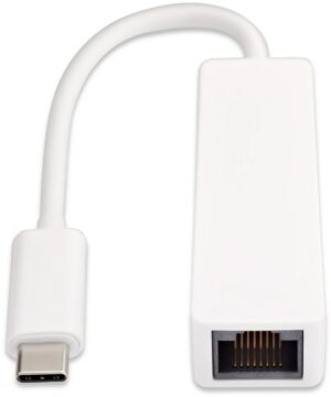 V7 USB Type-C > Ethernet Adapter weiß