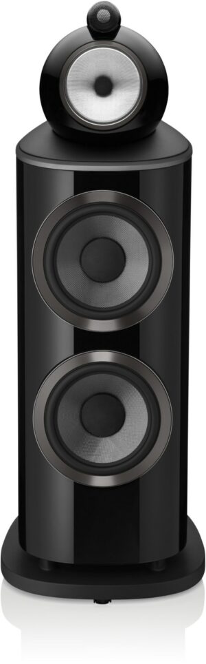 Bowers & Wilkins 801 D4 /Stück Stand-Lautsprecher hochglanz schwarz