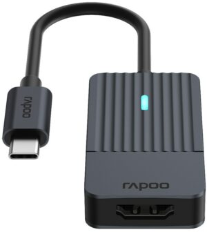 Rapoo USB-C>HDMI Adapter grau