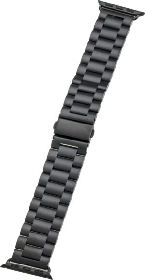 Peter Jäckel Watch Band Edelstahl für Apple Watch (40mm/38mm) schwarz