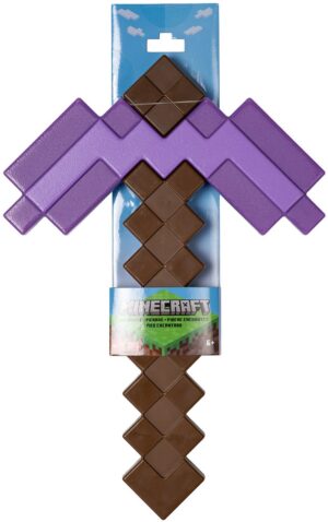 Mattel Minecraft Spitzhacke lila