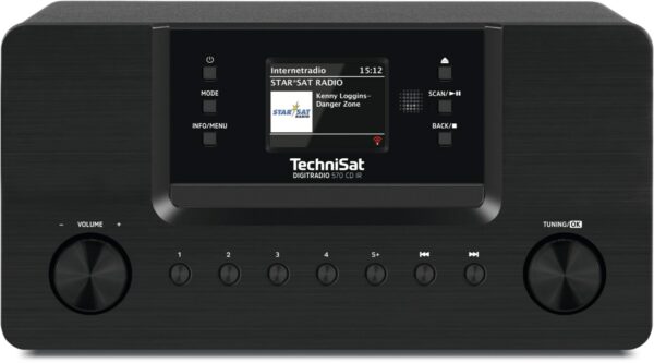 Technisat DigitRadio 570 CD IR Hifi-System schwarz