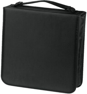 Hama CD Wallet Nylon 208 schwarz