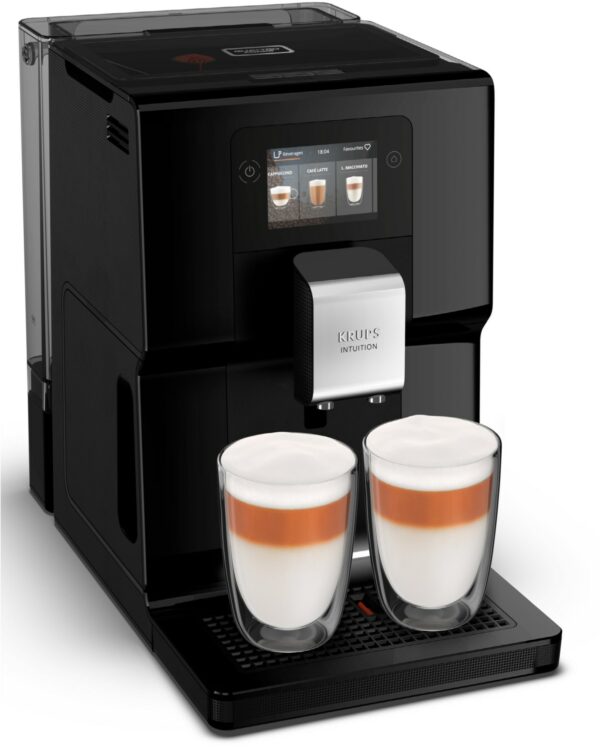 Krups EA8738 Intuition Preference Kaffee-Vollautomat schwarz