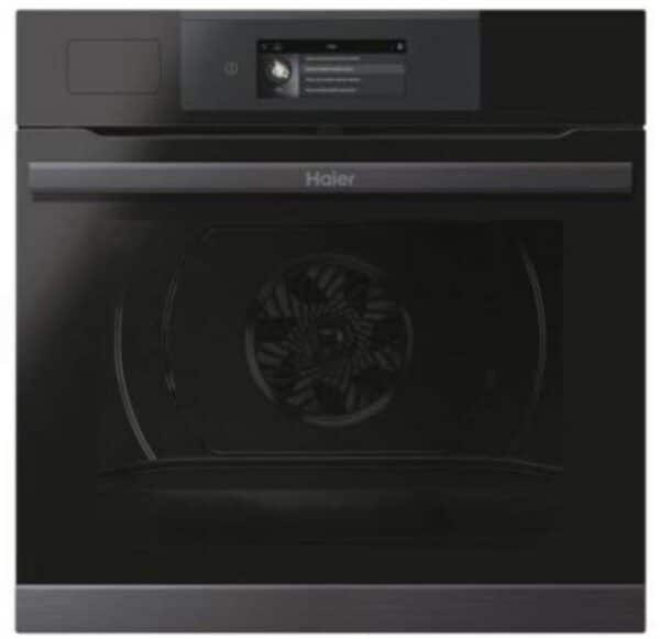 Haier HWO60SM4TS5BHD Elektro-Backofen mit Dampfgarer edelstahl/schwarz