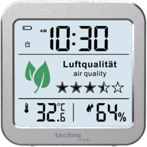 Technoline WL 1020 Luftgütemonitor silber