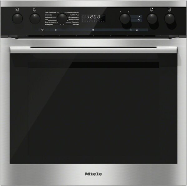 Miele H 6167 E Einbau Elektro-Herd edelstahl/cleansteel / A+