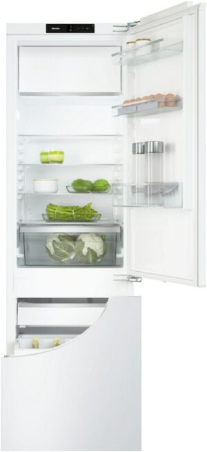 Miele K 7731 F Einbau-Kühlschrank mit Gefrierfach weiß / F