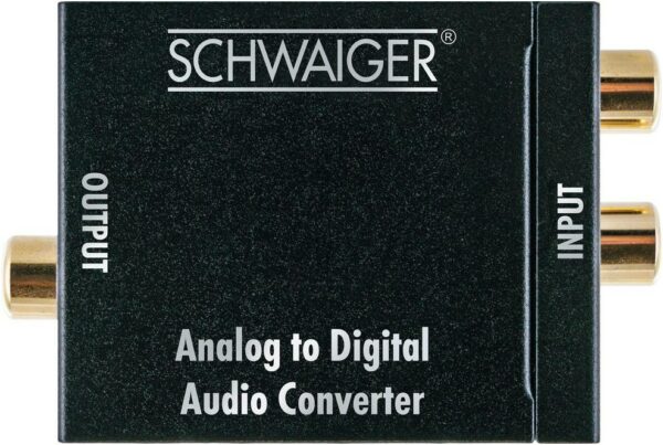 Schwaiger Audio Konverter Analog-Digital Wandler