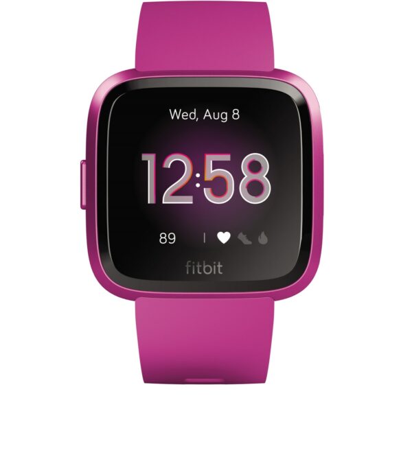 Fitbit Versa Lite Smartwatch mulberry/mulberry aluminum