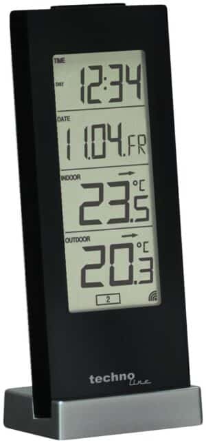 Technoline WS 9767 Wetterstation schwarz