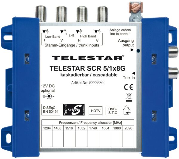 Telestar SCR 5/1x8 G Multischalter