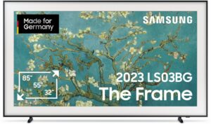 Samsung GQ85LS03BGU The Frame (2023) 214 cm (85") QLED-TV schwarz / G