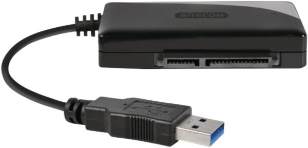 Sitecom USB 3.0/SATA Adapter Festplattenadapter schwarz