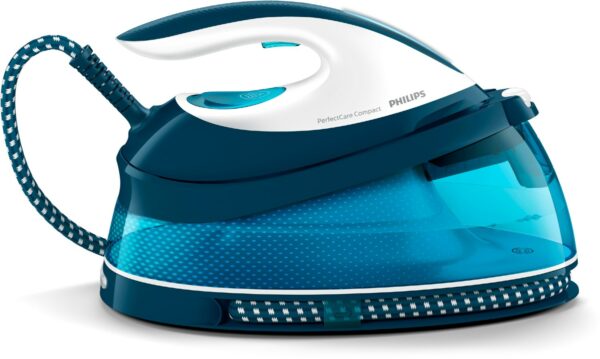 Philips GC7840/20 PerfectCare Compact Bügelstation blau/weiß