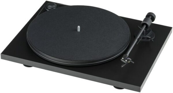 Pro-Ject Primary E Phono Plattenspieler mit OM NN Tonabnehmer hochglanz schwarz