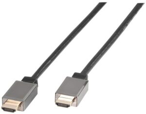 Vivanco 47/10 10P HDMI-Kabel (1m) mit Ethernet grau