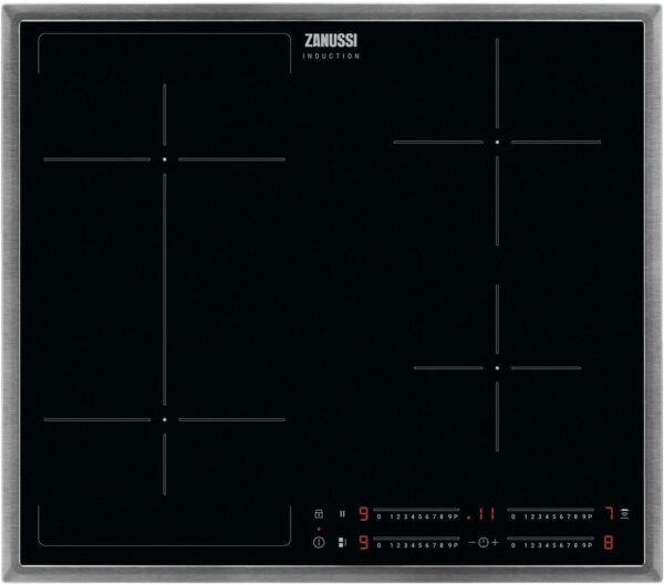 Zanussi ZIFN644X Autark-Induktionskochfeld edelstahl