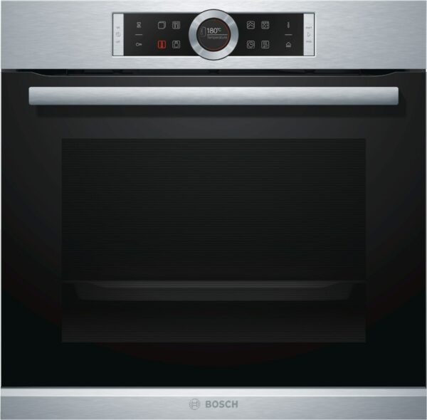 Bosch HRG6753S2 Elektro-Backofen mit Dampfgarer edelstahl