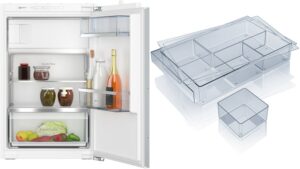 NEFF KMK88GF1 Einbau-Kühlschrank mit Gefrierfach bestehend aus KI2222FE0 + KS1870Z0 weiß / E