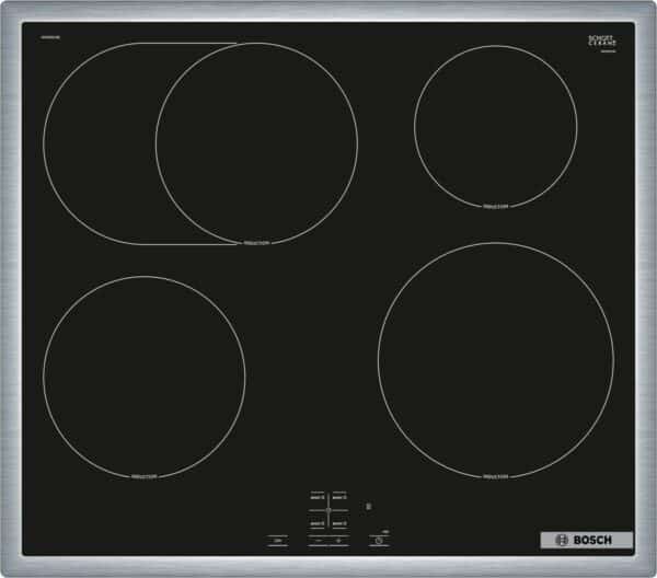 Bosch NIF64RCB5E Glaskeramik-Induktions-Kochfeld edelstahl